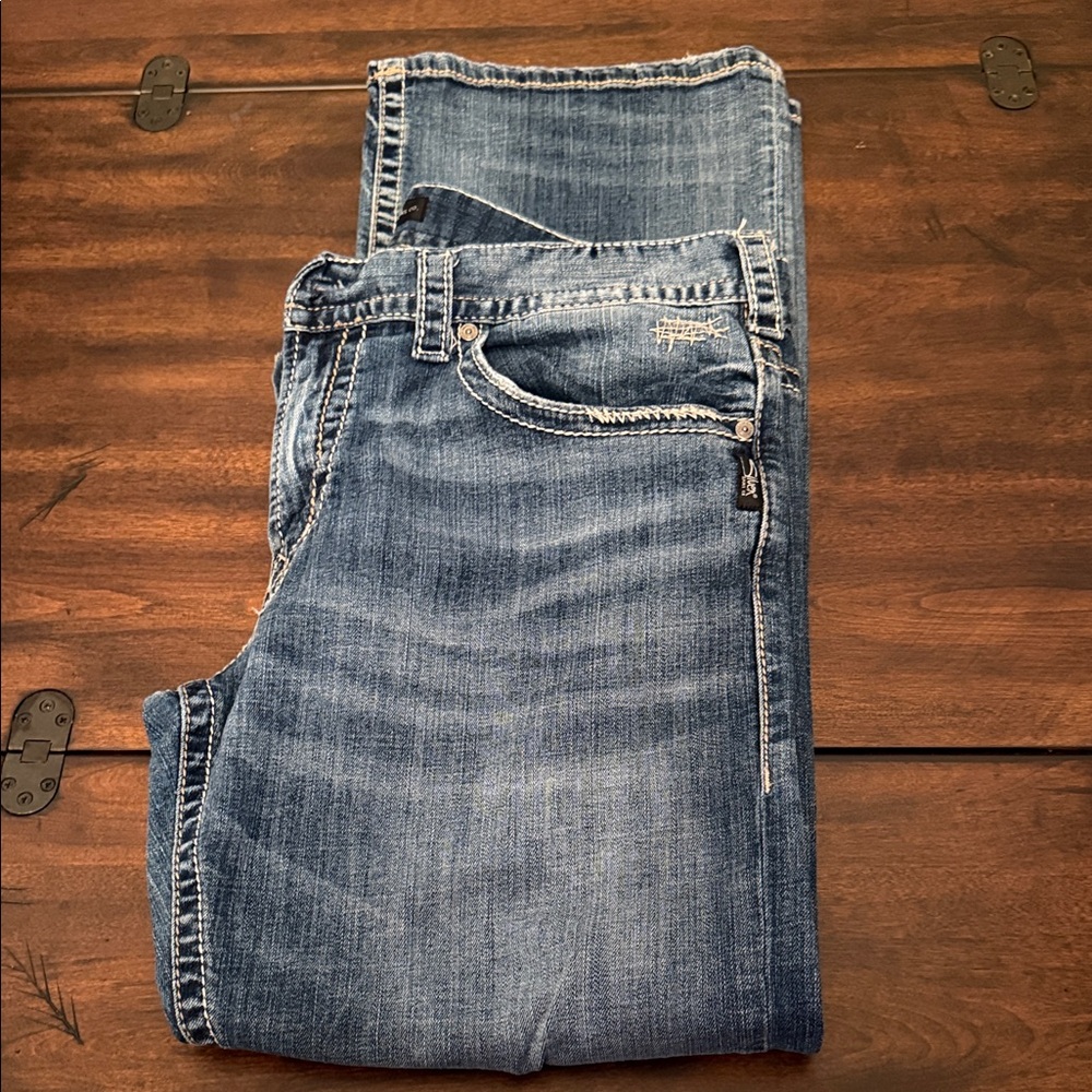 Silver Jeans Men's Bootcut Jeans - Blue